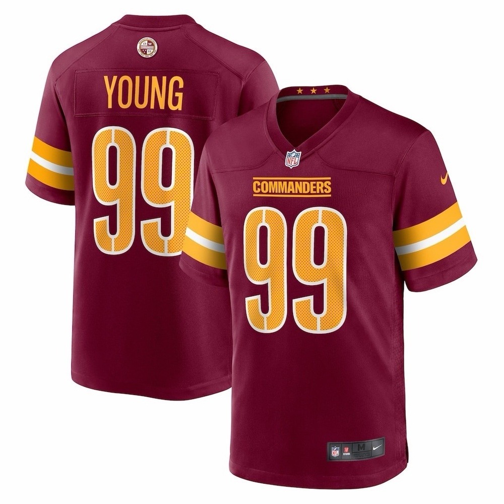 New Mens Nike Washington Commanders Chase Young #99 Jersey Size XL NWT $130